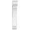 Ekena Millwork Standard Thorton Architectural Grade PVC Bracket with Traditional Ends, 3"W x 16"D x 22"H BKTP03X16X22THR01 - alternate 2